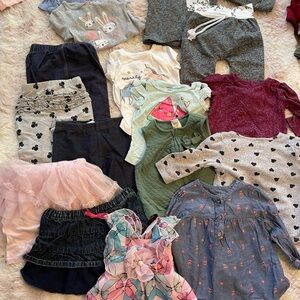 18 baby girl clothes bundle #11